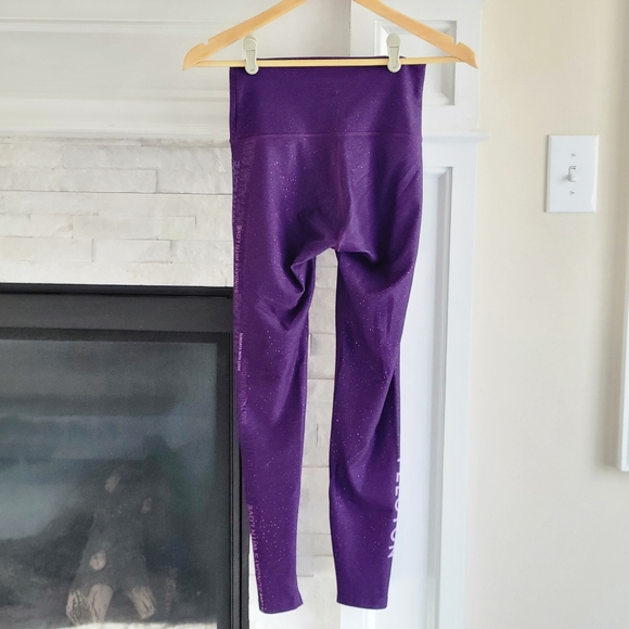 WITH x Peloton Sundays With Love High Waist Leggings Yoga Pants Purple Small - Picture 10 of 14
